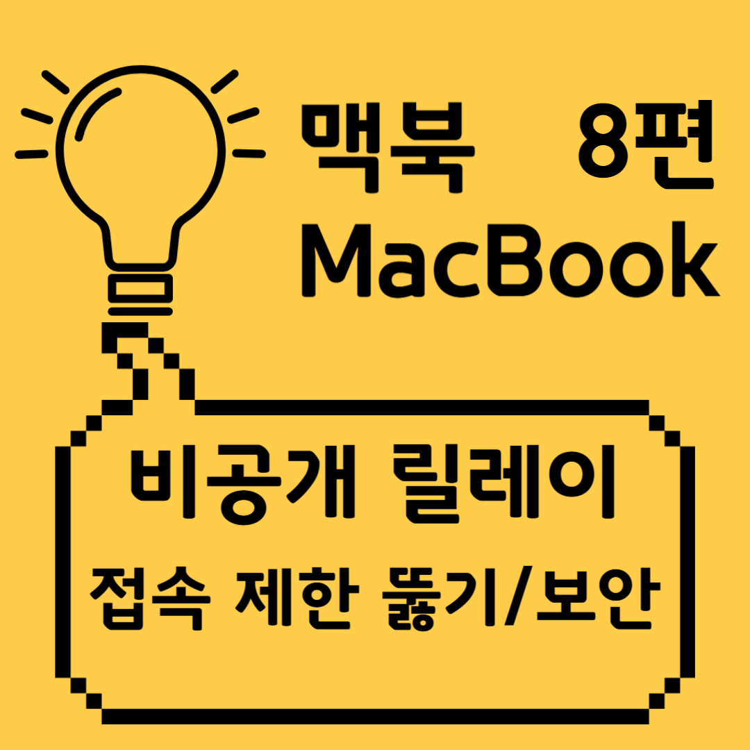 macOS 비공개 릴레이 기능 소개 썸네일